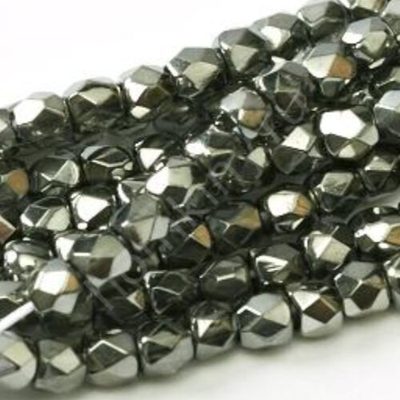 Купить Граненые бусины Fire Polished 2мм, 00030/27400 Crystal Full Chrome